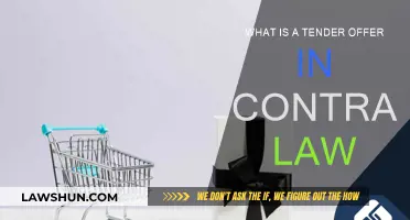 Understanding Tender Offers in Contract Law