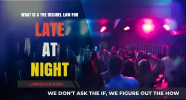 Understanding the Decibel Law for Late-Night Noise Restrictions
