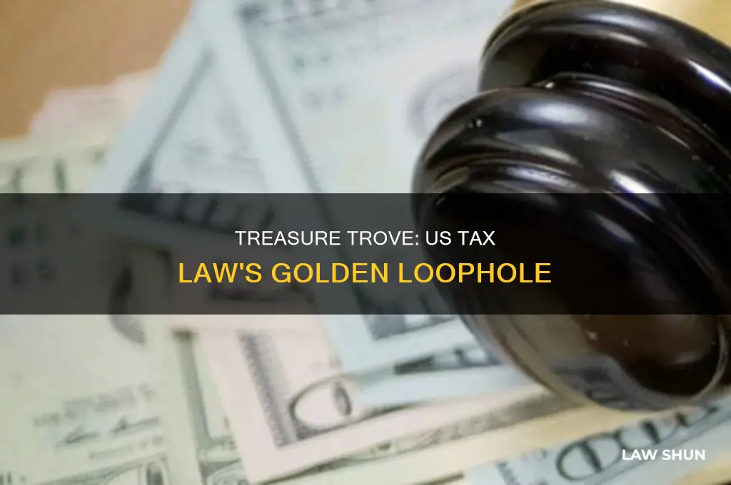 what is a treasure trove in us tax law