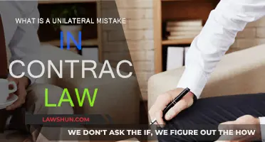 Unilateral Mistakes: When One Party Misunderstands