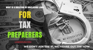 Disclosure Laws: Tax Preparers' Compliance Obligations