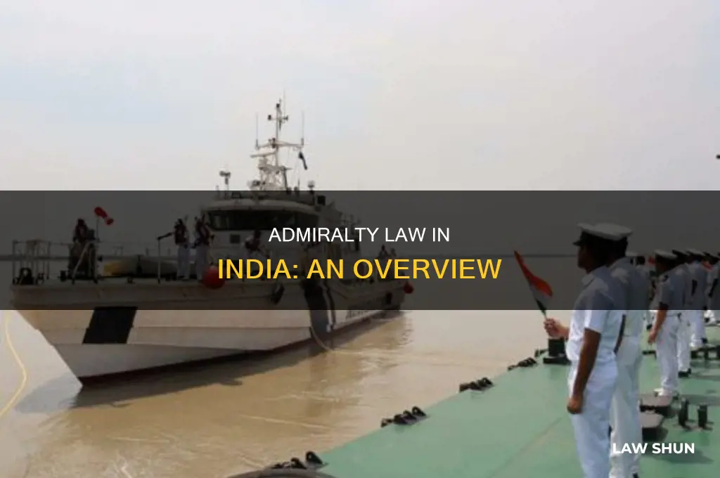 what is admiralty law in india