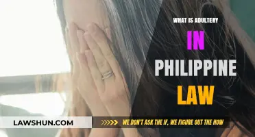 Understanding Adultery in Philippine Law: A Comprehensive Guide