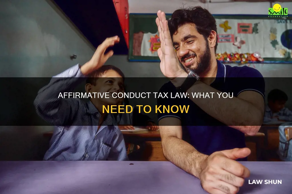 what is affirmative conduct tax law