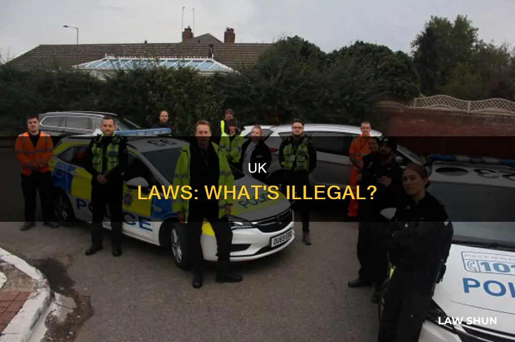 what is against the law in the uk