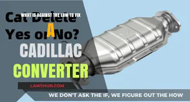 Is Fixing a Cadillac Converter Illegal? Legal Insights Explained