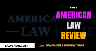 Understanding the Role and Impact of American Law Review
