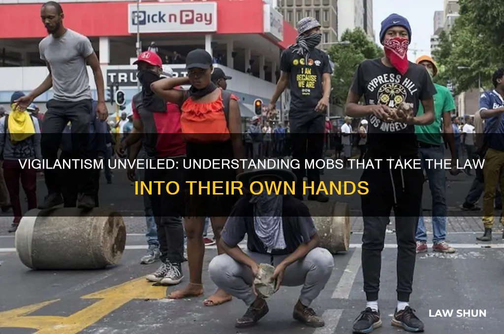 what is amob that takes the law into theirown hands