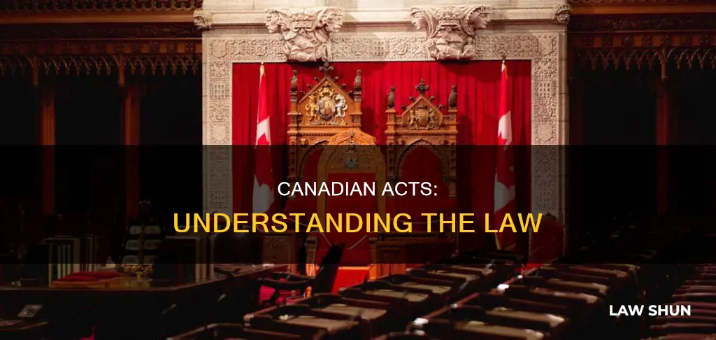 what is an act in law canada