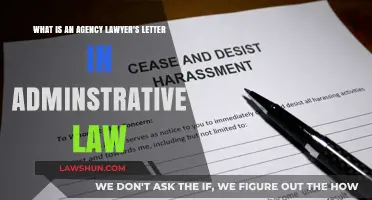Understanding Agency Lawyers' Letters in Administrative Law: Key Insights