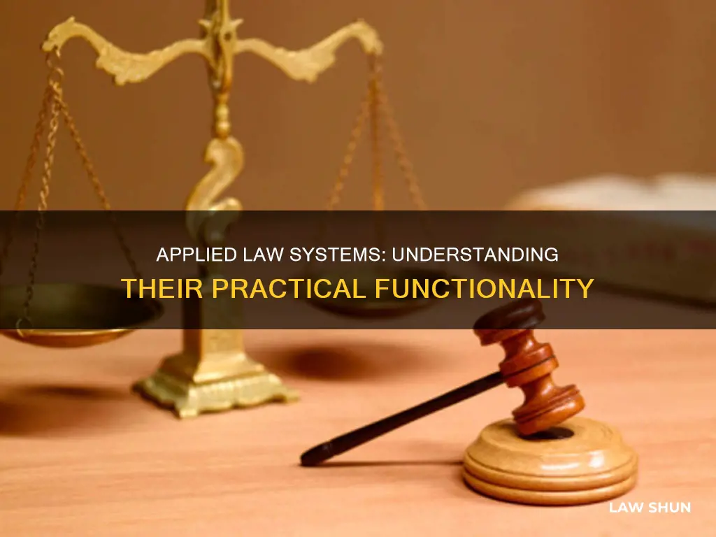 what is an applied law system