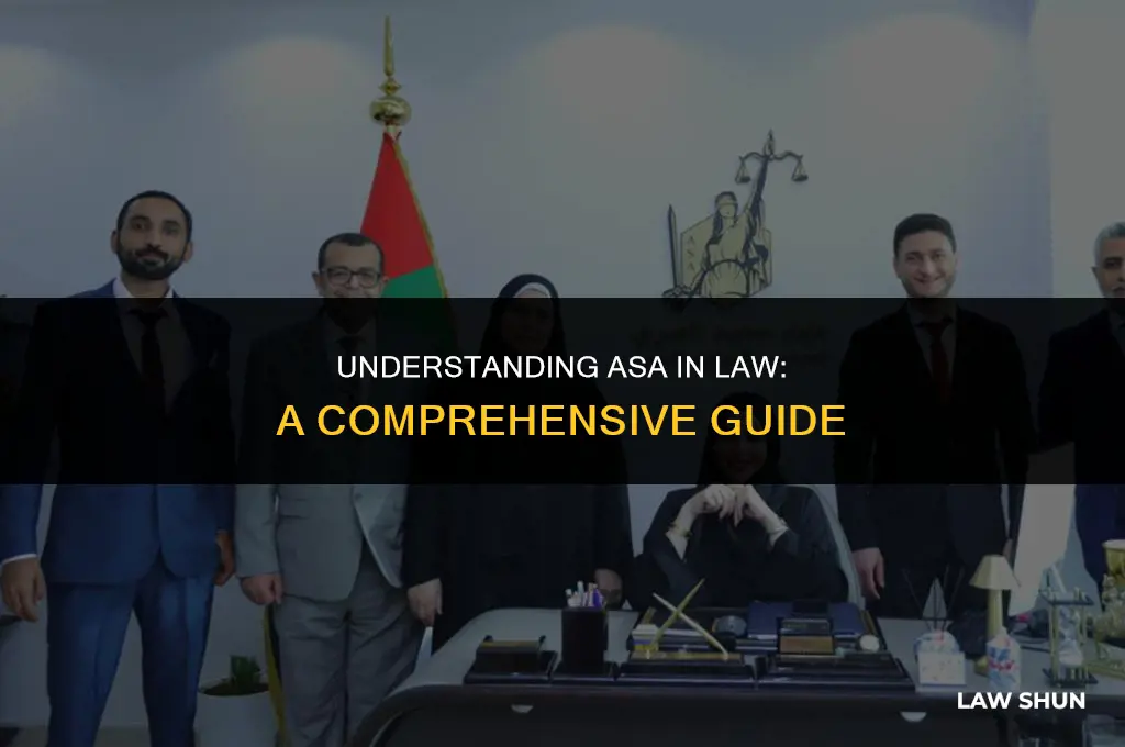 what is an asa in law