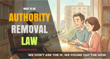 Understanding Authority Removal Laws: A Comprehensive Guide