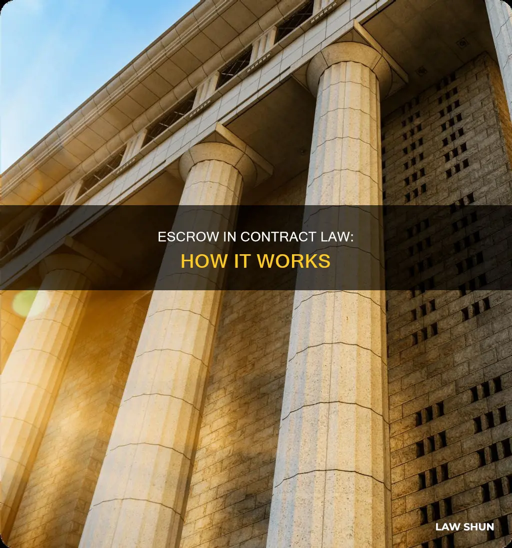 what is an escrow in contract law