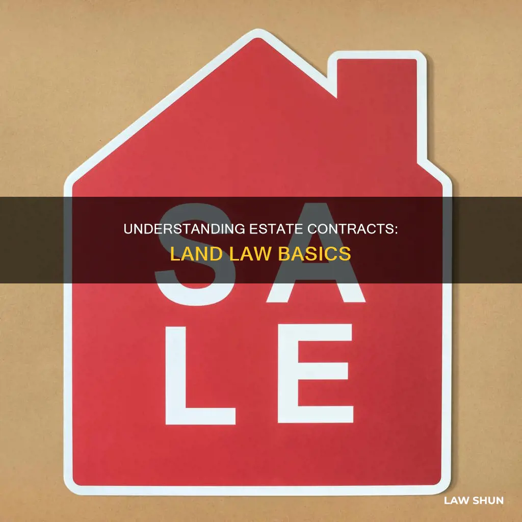 what is an estate contract in land law