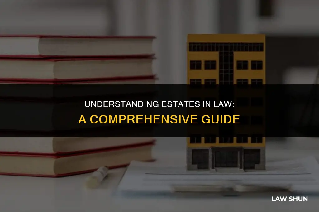 what is an estate in law