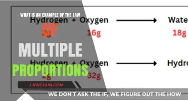 Understanding the Law of Multiple Proportions: A Practical Example