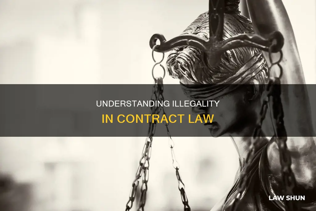 what is an illegal in contract law