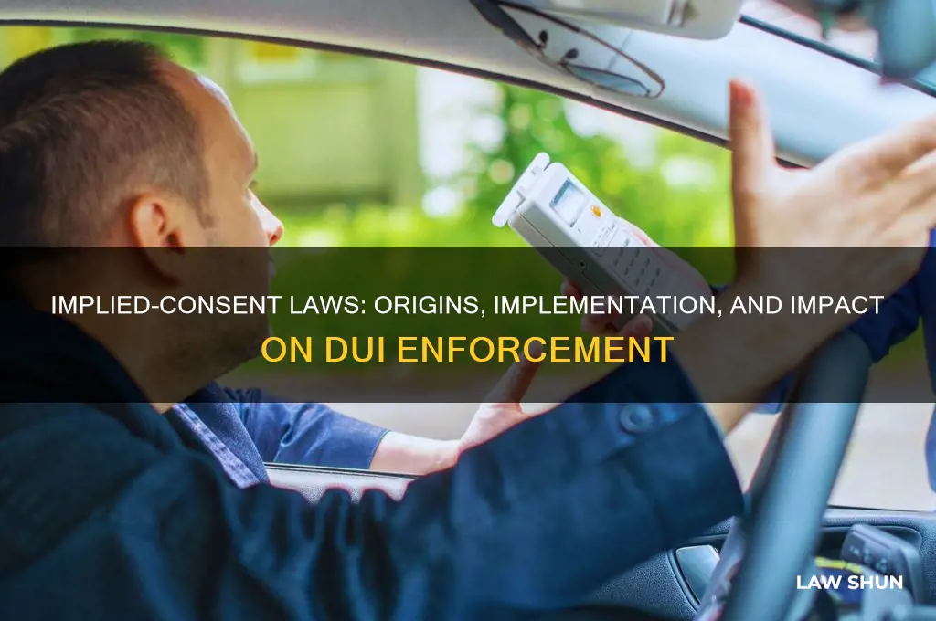what is an implied-consent law why were such laws implemented