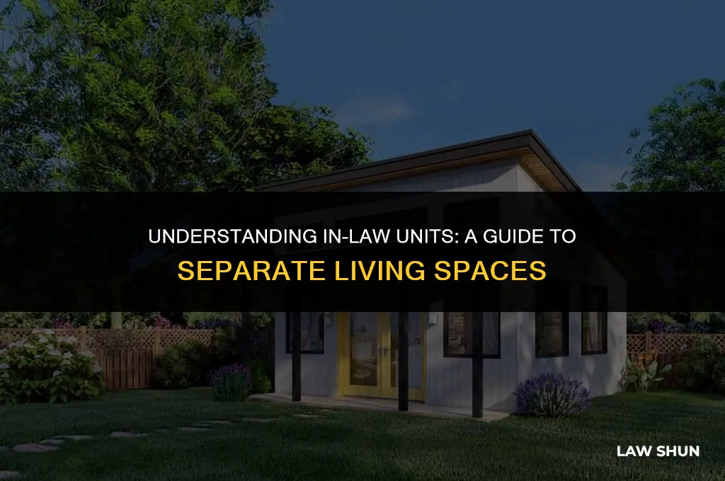 what is an in law unit