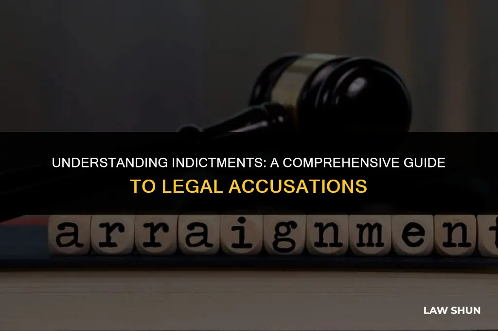 what is an indictment in law