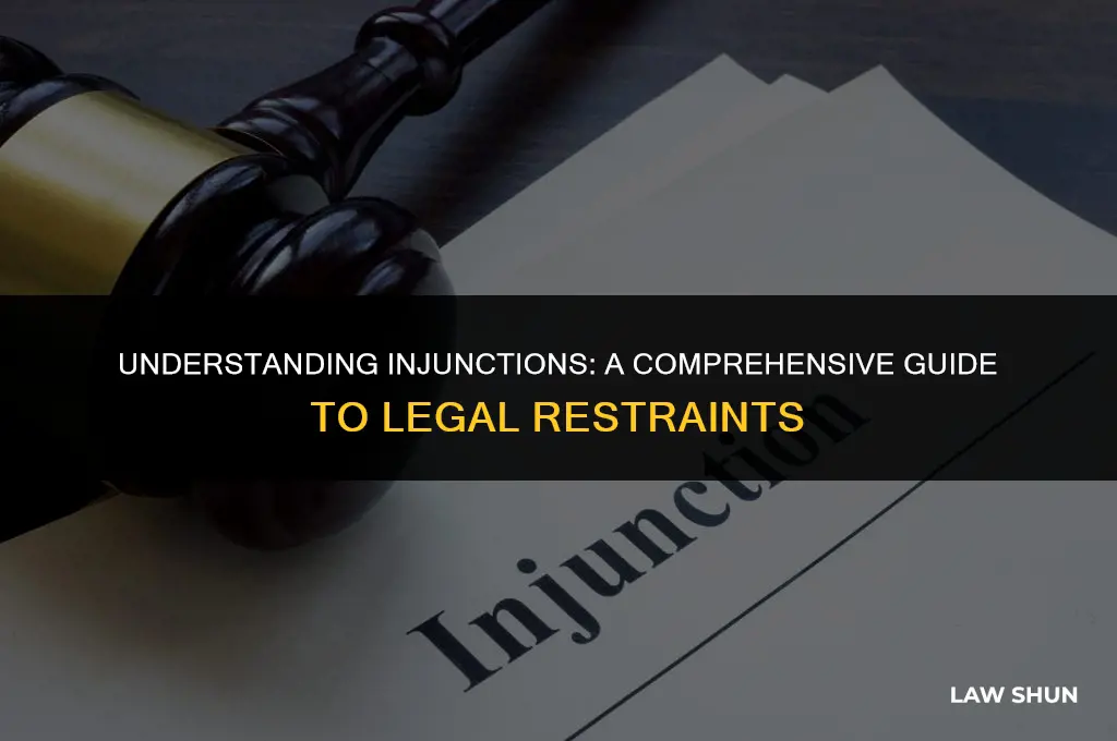 what is an injunction in law