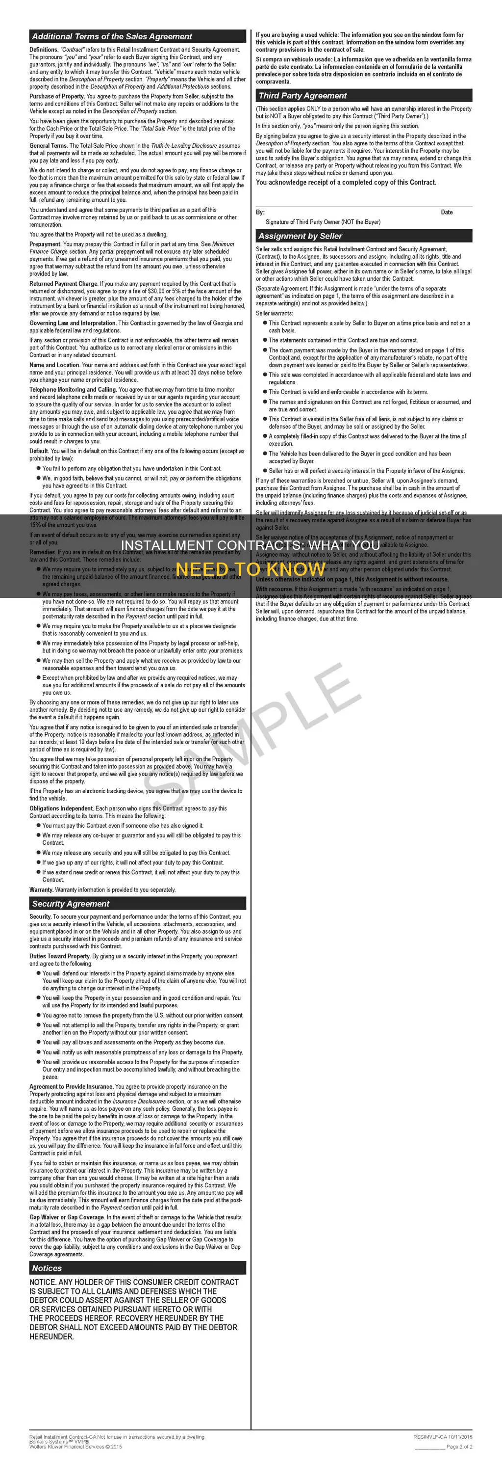 what is an installment contract legalmatch law librarylegalmatch