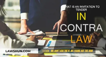 Understanding Tender Invitations in Contract Law