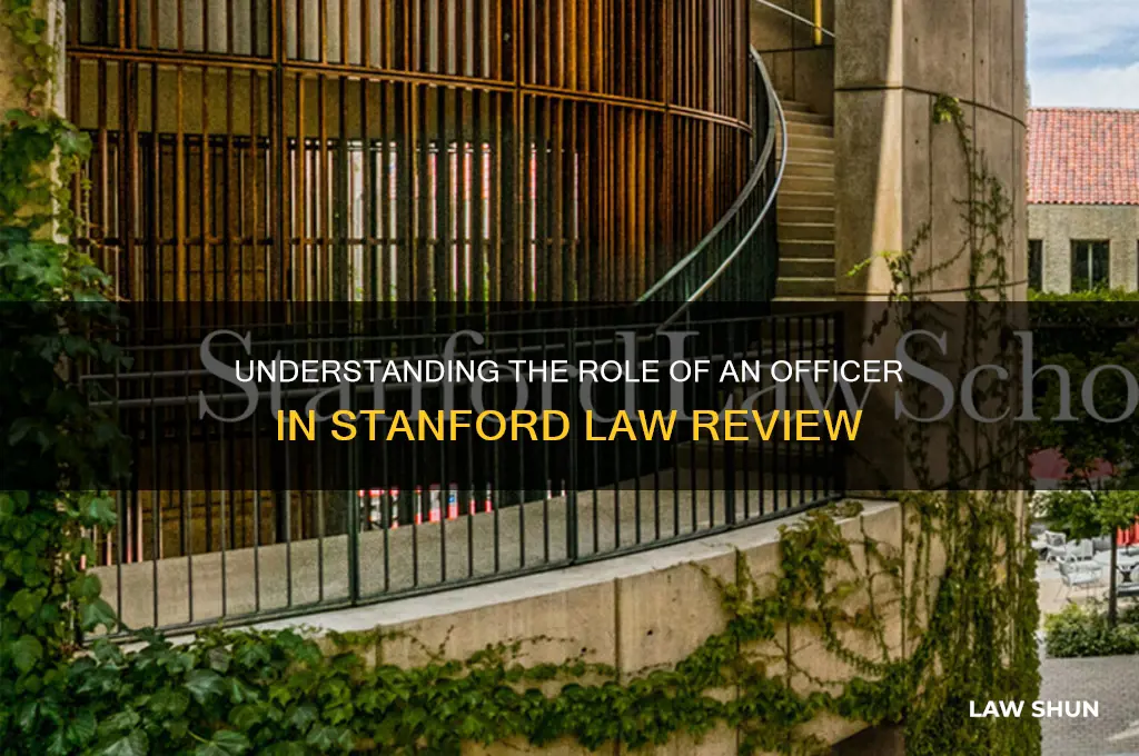 what is an officer stanford law review