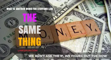 Synonyms for Stuff and Legal Equivalents: Unraveling the Same Concept