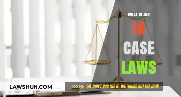 Understanding ANR: A Guide to Case Law Acronyms