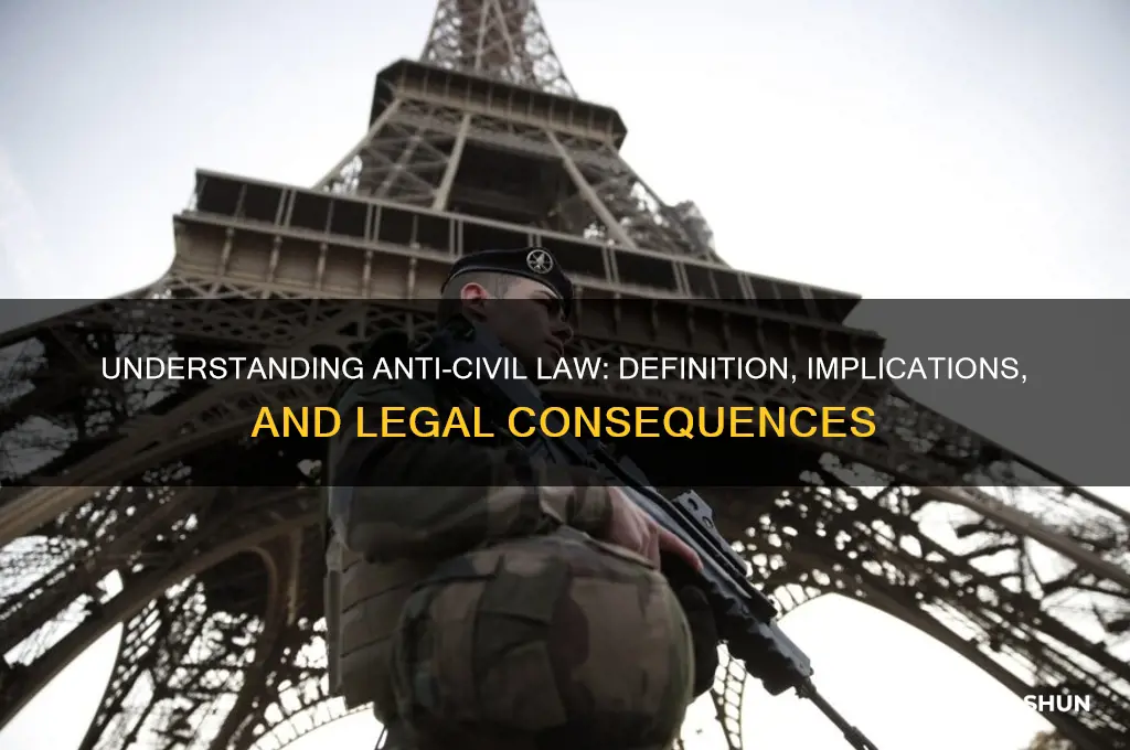 what is anti civil law