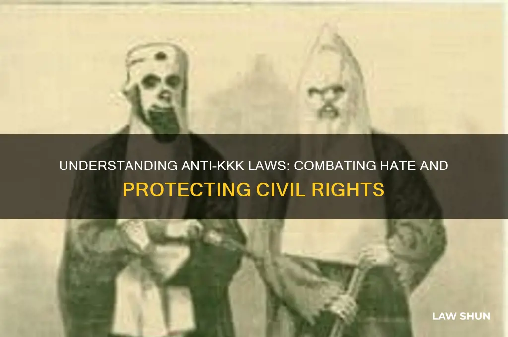 what is anti kkk law