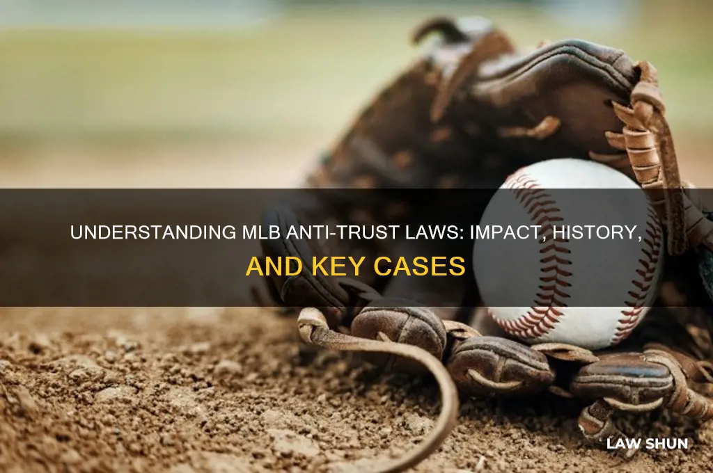 what is anti trust laws in the mlb