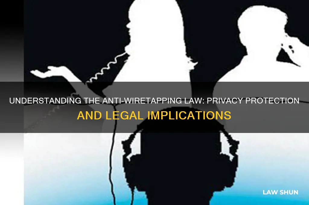 what is anti wire tapping law