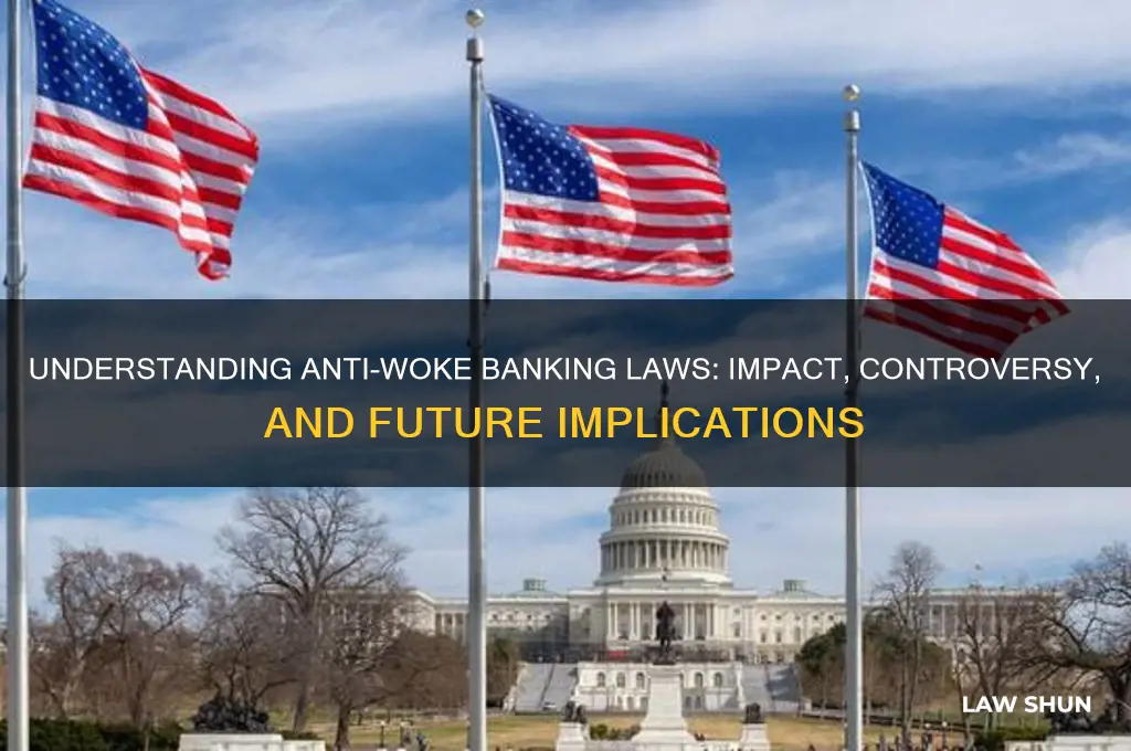 what is anti woke banking law