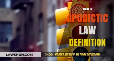 Understanding Apodictic Law: Definition, Origins, and Legal Significance Explained