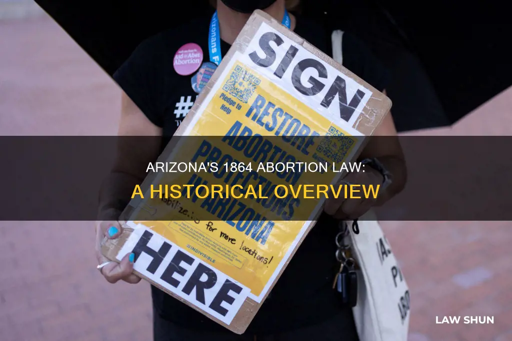 what is arizona 1864 abortion law