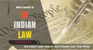 Understanding Indian Law: Article 15 Explained