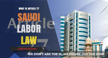 Understanding Article 77: Key Insights into Saudi Arabia's Labor Law