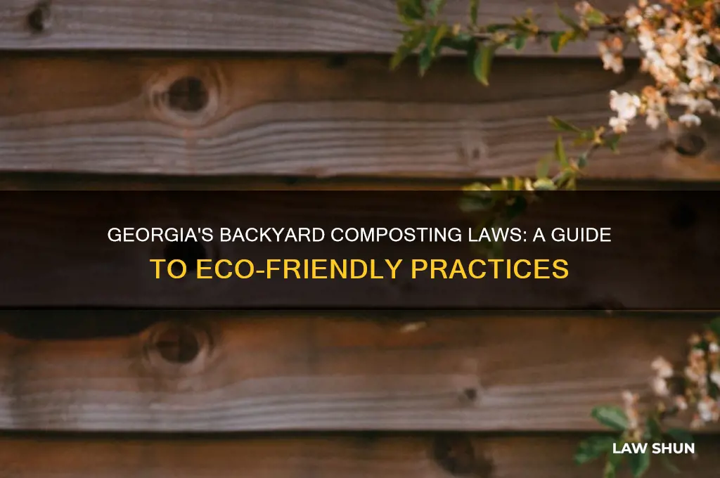 what is backyard composting georgia law