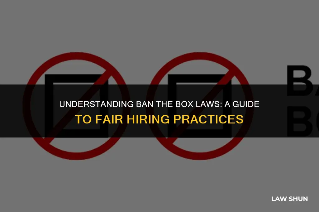 what is ban the box law