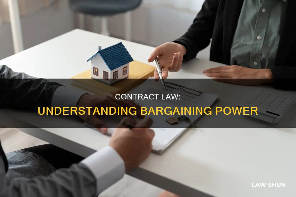 what is bargaining power in contract law