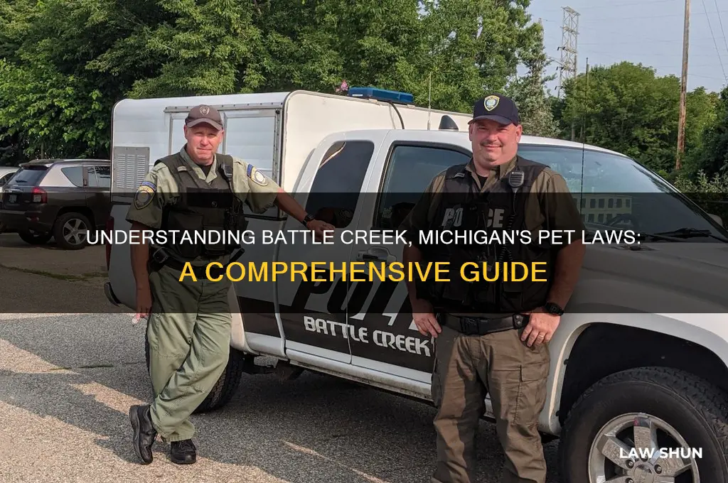 what is battle creek michigan pet laws