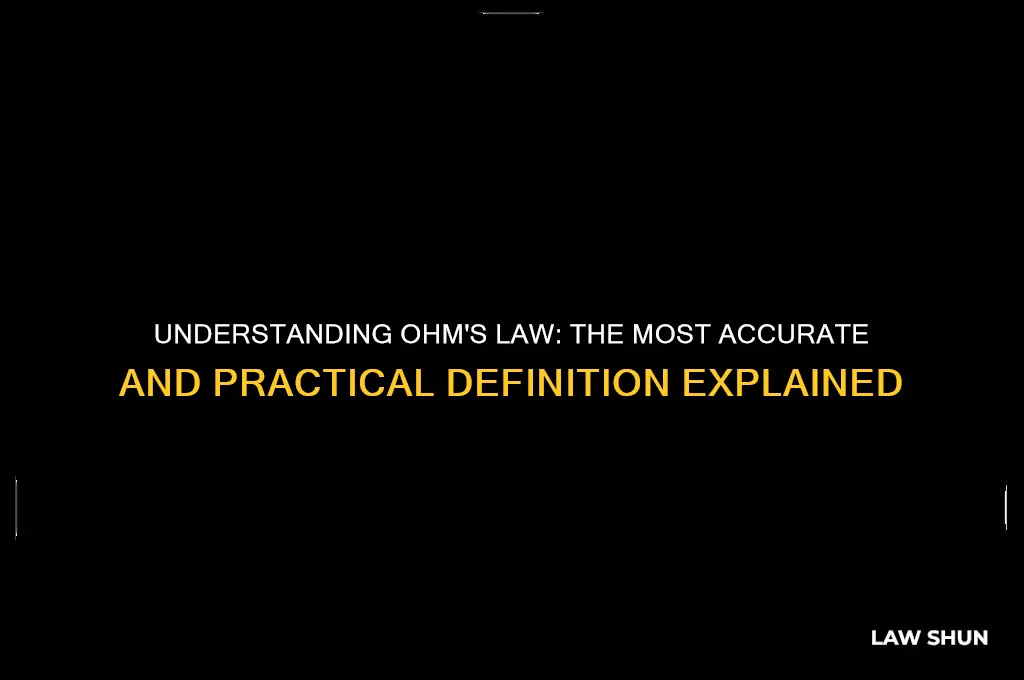 what is best ohm