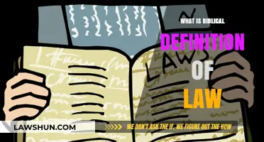 Understanding God's Statutes: Exploring the Biblical Definition of Law
