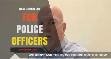 Understanding the Brady Law: Police Officers' Disclosure Obligations Explained