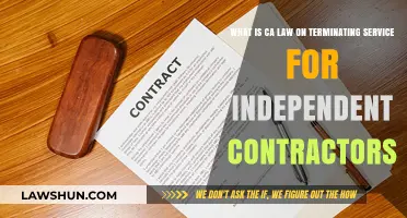 California Law: Terminating Independent Contractor Services – Key Rules Explained