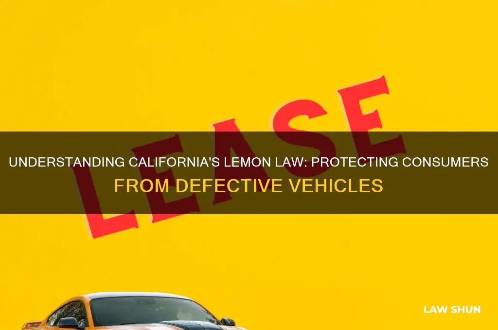 what is ca lemon law