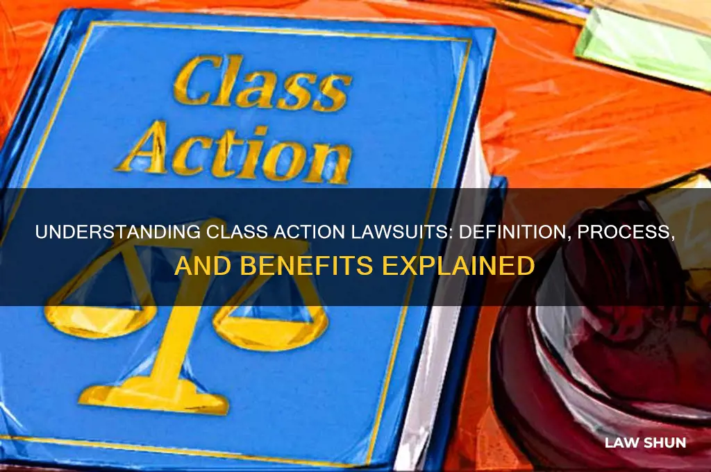 what is class action law suit